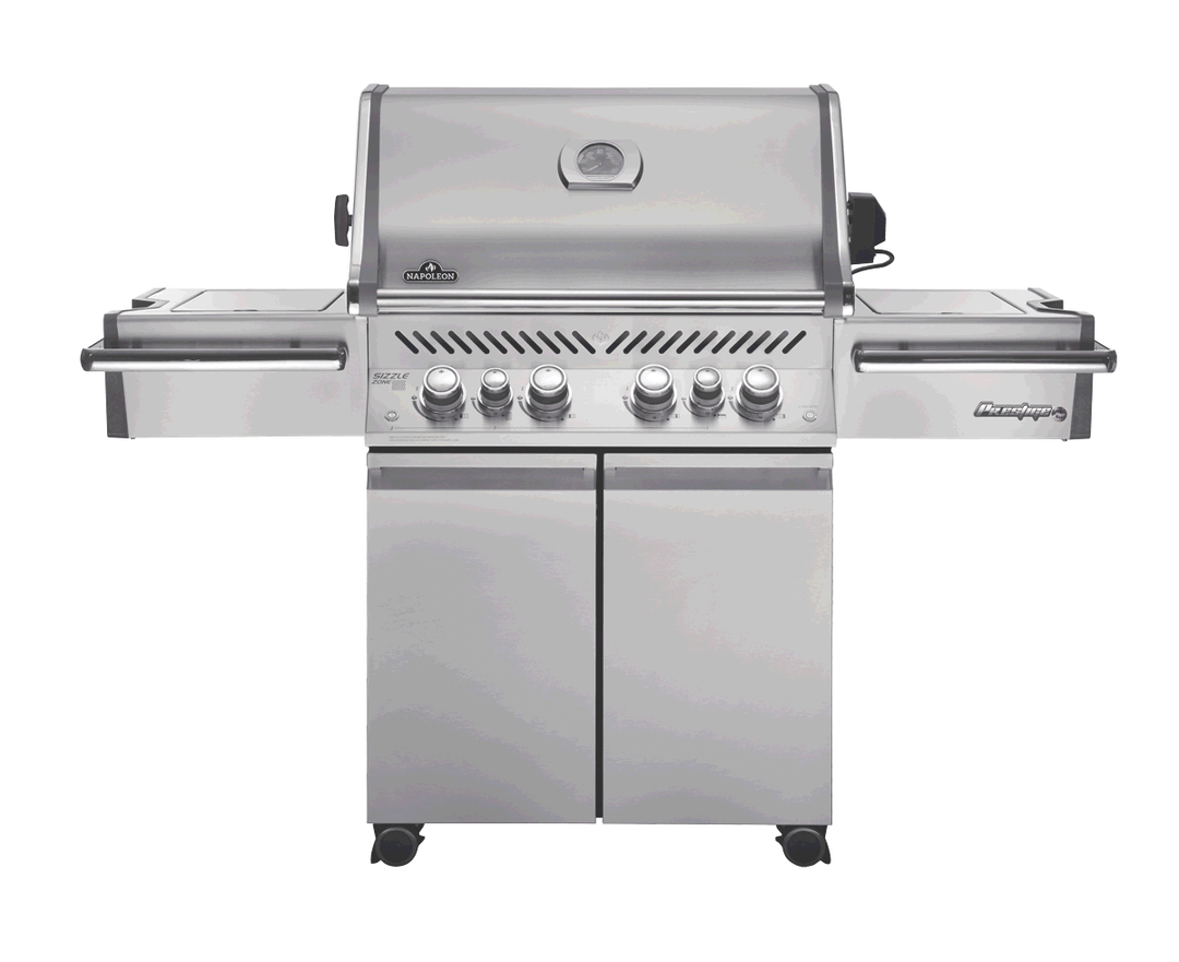 Napoleon Prestige PRO 500 Gas BBQ RSBI PRO500RSIBPSS-3-GB - Free Rotisserie
