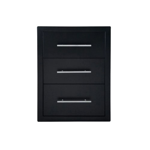Sunstone Black Series Triple Access Drawer