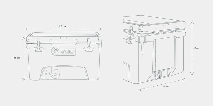 Utoka 45 Cooler Camo